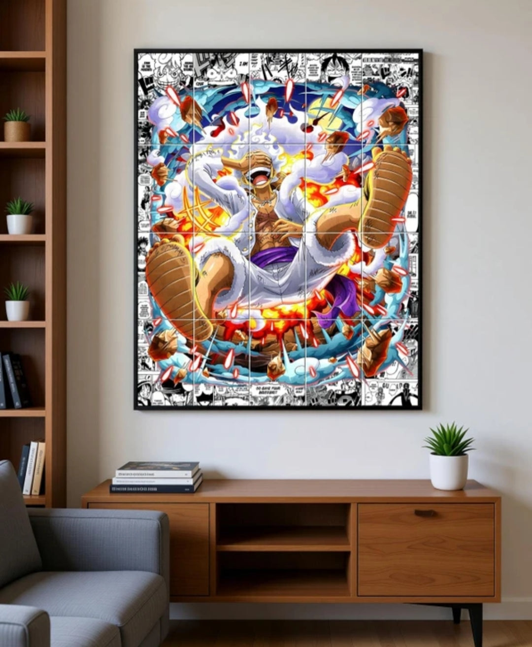Luffy wall size poster from one piece