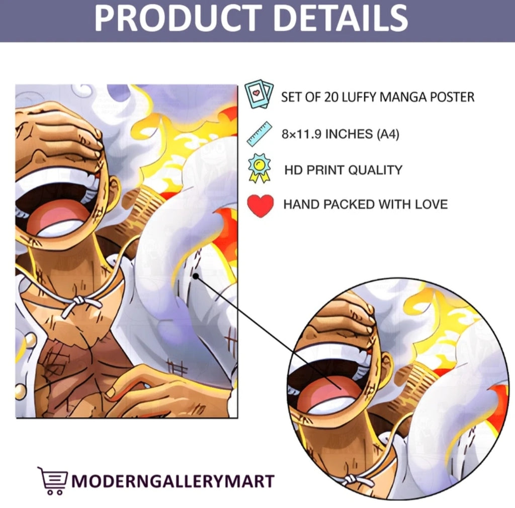 Luffy wall size poster from one piece