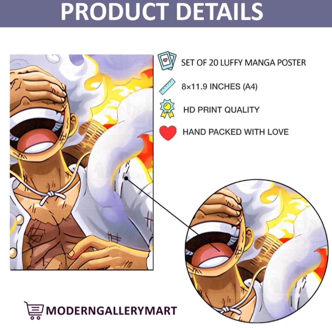 Luffy wall size poster from one piece