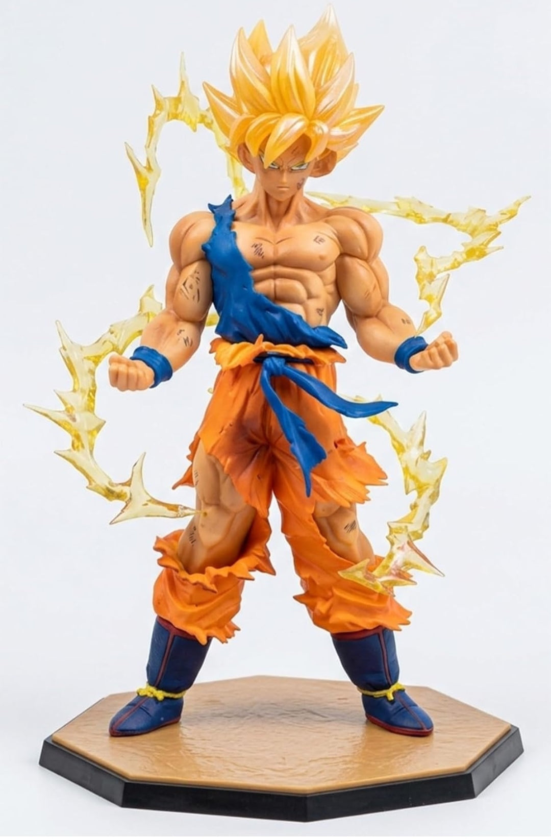 Anime Action Figure 17 cm Superhero Collectible Figure for Car Dashboard, Home Decoration & Gifting | Dragon Ball Z Style Character Statue for Anime Lovers (Goku VI)