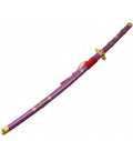 Katana Sword (104 CM) | Anime Inspired Decorative Samurai Sword with Purple Sheath | Premium Display & Cosplay Collectible