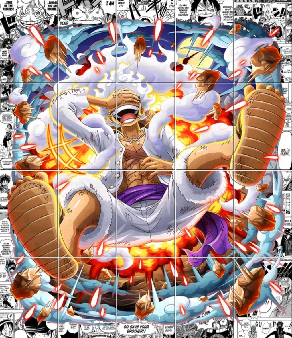 Luffy wall size poster from one piece
