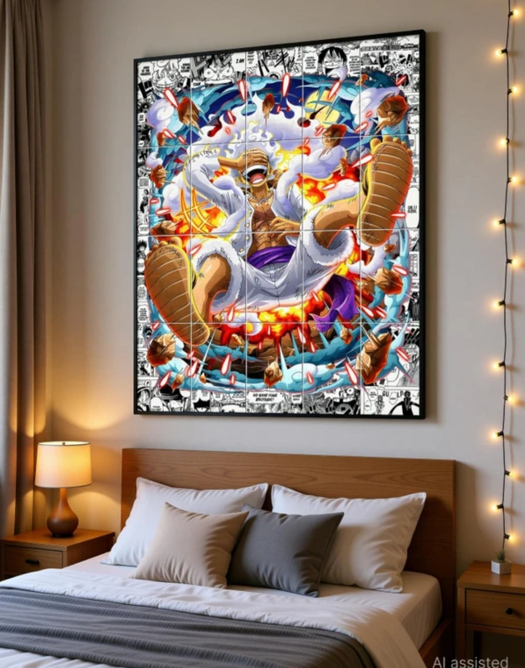 Luffy wall size poster from one piece